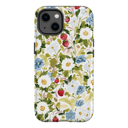 Garden Strawberries Printed Phone Cases iPhone 13 / Armoured by Ellie Mae - The Dairy