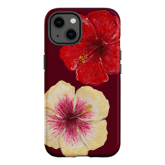 Hibiscus Flower Printed Phone Cases iPhone 13 / Armoured by BG. Studio - The Dairy