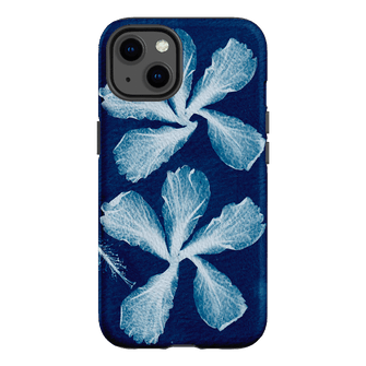 Hibiscus Cyanotype Printed Phone Cases iPhone 13 / Armoured by Sally Hungerford - The Dairy