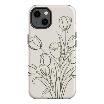 Inked Tulips Printed Phone Cases iPhone 13 / Armoured by Typoflora - The Dairy