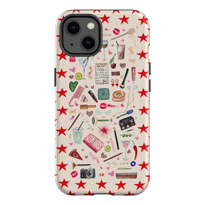 Just A Girl Printed Phone Cases iPhone 13 / Armoured by BG. Studio - The Dairy