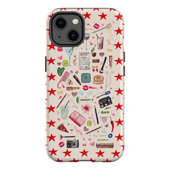 Just A Girl Printed Phone Cases iPhone 13 / Armoured by BG. Studio - The Dairy