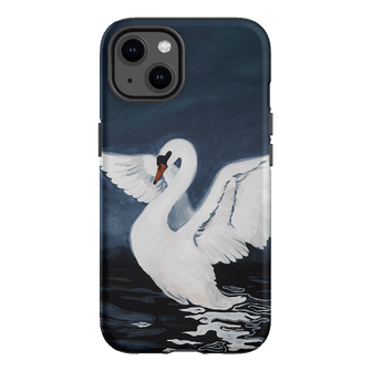 Midnight Swan Printed Phone Cases iPhone 13 / Armoured by Lisa Hu - The Dairy
