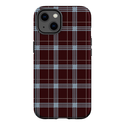 Mocha Plaid Printed Phone Cases iPhone 13 / Armoured by The Dairy - The Dairy