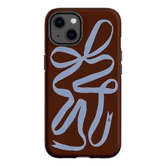 Mocha Ribbon Printed Phone Cases iPhone 13 / Armoured by Jasmine Dowling - The Dairy