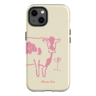 Mootini Pink Printed Phone Cases iPhone 13 / Armoured by Phthalo Ruth - The Dairy