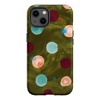 Olive Spot Printed Phone Cases iPhone 13 / Armoured by Charlie Taylor - The Dairy
