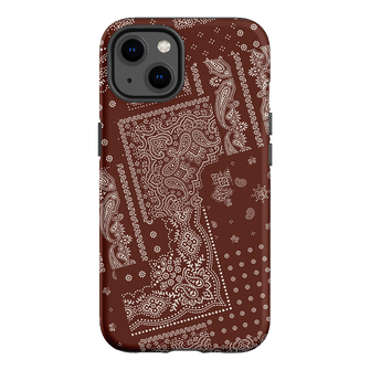 Paisley Cinnamon Printed Phone Cases iPhone 13 / Armoured by The Dairy - The Dairy