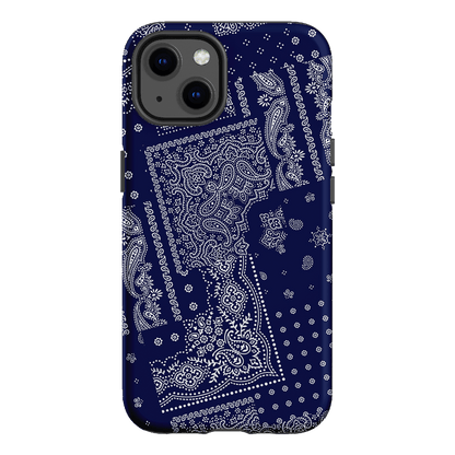 Paisley Indigo Printed Phone Cases iPhone 13 / Armoured by The Dairy - The Dairy