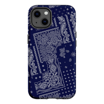 Paisley Indigo Printed Phone Cases iPhone 13 / Armoured by The Dairy - The Dairy