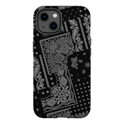 Paisley Noir Printed Phone Cases iPhone 13 / Armoured by The Dairy - The Dairy