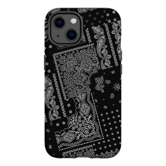 Paisley Noir Printed Phone Cases iPhone 13 / Armoured by The Dairy - The Dairy