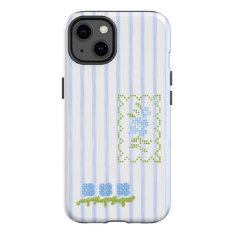 Patchwork Blue Printed Phone Cases iPhone 13 / Armoured by Kayla Carr - The Dairy