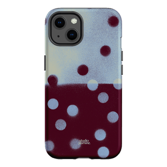 Plum Polka Dot Printed Phone Cases iPhone 13 / Armoured by Jasmine Dowling - The Dairy