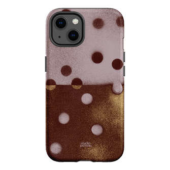 Rust Polka Dot Printed Phone Cases iPhone 13 / Armoured by Jasmine Dowling - The Dairy