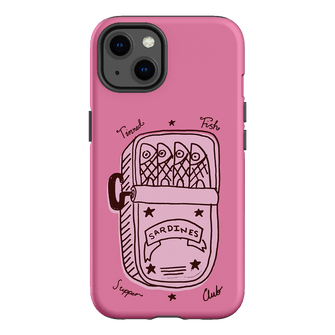 Sardine Social Pink Printed Phone Cases iPhone 13 / Armoured by The Dairy - The Dairy