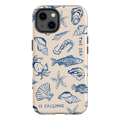 Sea Call Printed Phone Cases iPhone 13 / Armoured by Cass Deller - The Dairy