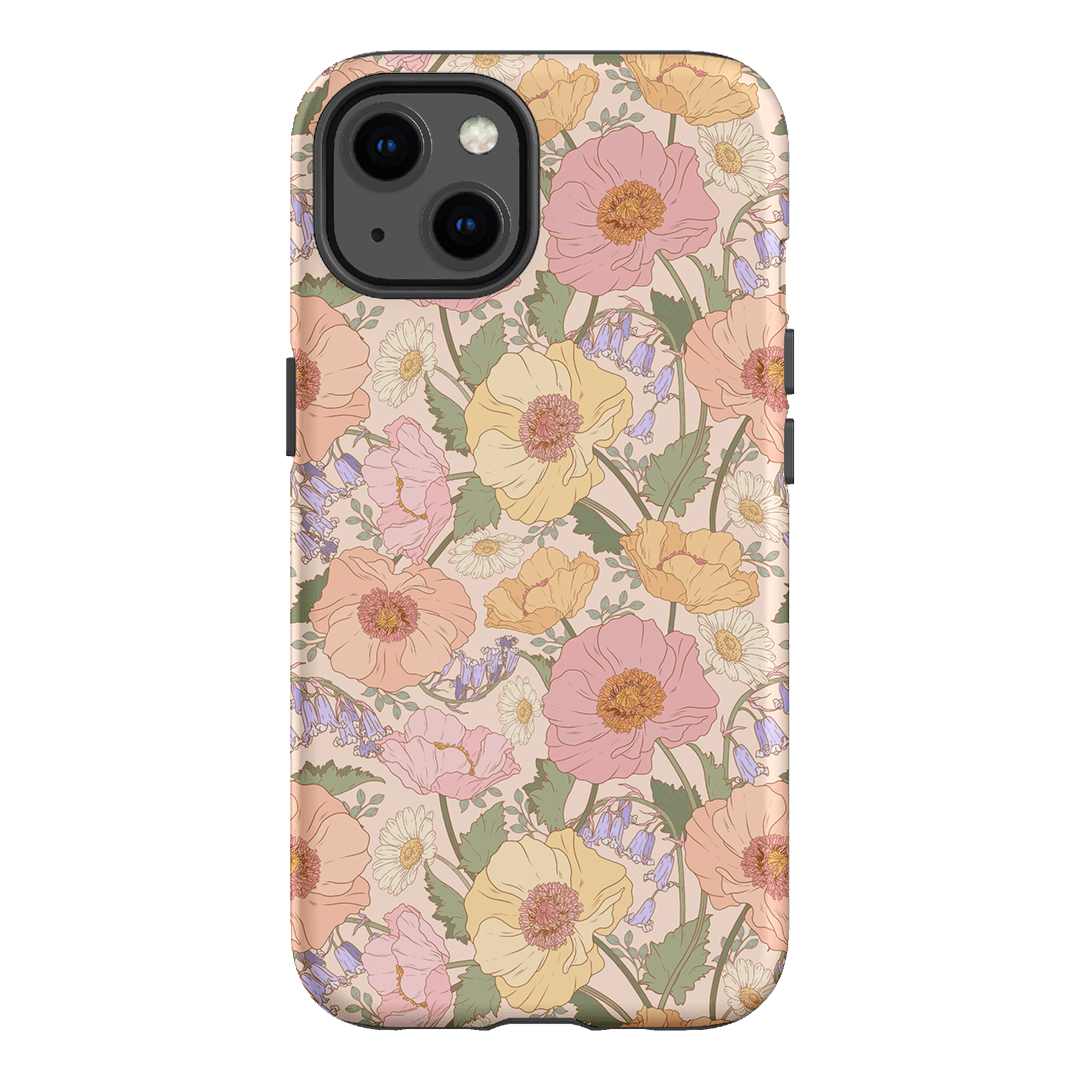Spring Poppy Printed Phone Cases iPhone 13 / Armoured by Kasiags Art - The Dairy