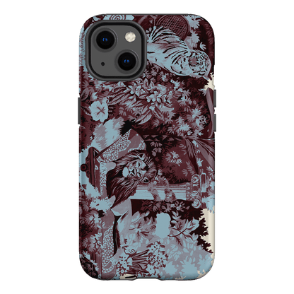Tippi Blue Printed Phone Cases iPhone 13 / Armoured by Desmond & Dempsey - The Dairy