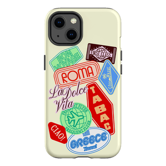 Well Travelled Printed Phone Cases iPhone 13 / Armoured by The Dairy - The Dairy