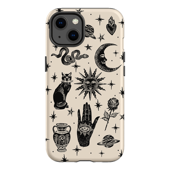 Astro Flash Beige Printed Phone Cases iPhone 13 / Armoured by Veronica Tucker - The Dairy
