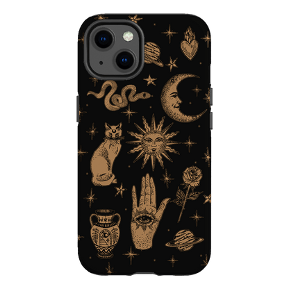 Astro Flash Noir Printed Phone Cases iPhone 13 / Armoured by Veronica Tucker - The Dairy