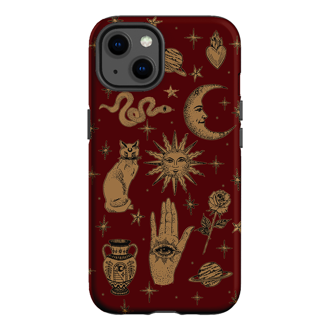 Astro Flash Red Printed Phone Cases iPhone 13 / Armoured by Veronica Tucker - The Dairy