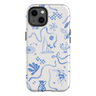 Mediterranean Wave Printed Phone Cases iPhone 13 / Armoured by Charlie Taylor - The Dairy