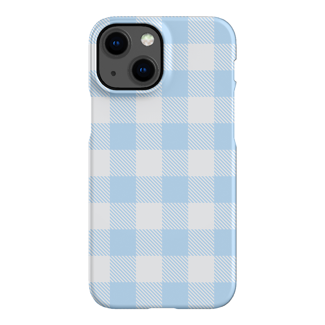 Cloud Plaid Printed Phone Cases iPhone 13 Mini / Snap by The Dairy - The Dairy