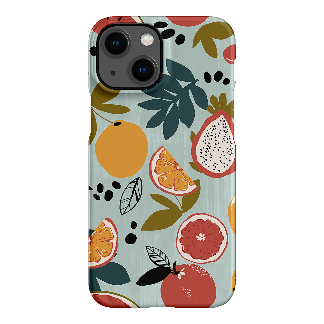 Fruit Market Printed Phone Cases iPhone 13 Mini / Snap by Charlie Taylor - The Dairy