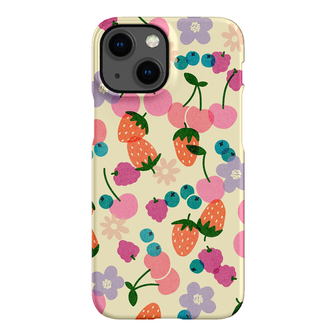 Fruitbowl Printed Phone Cases iPhone 13 Mini / Snap by Amy Gibbs - The Dairy