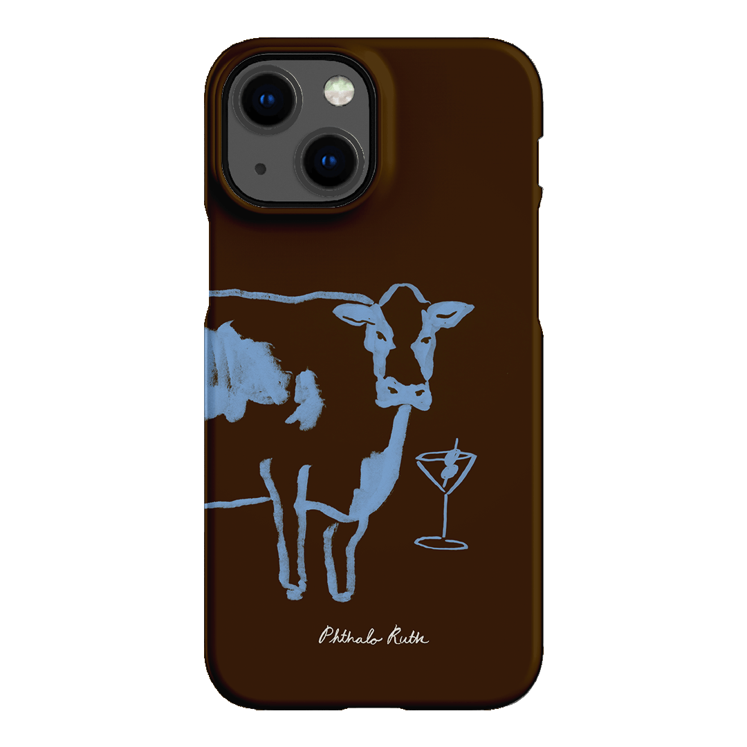 Mootini Espresso Printed Phone Cases iPhone 13 Mini / Snap by Phthalo Ruth - The Dairy