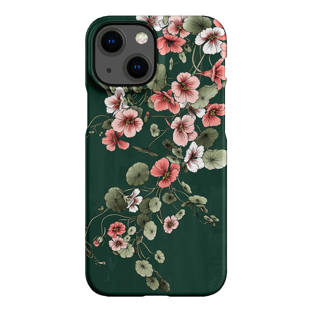 Nasturtium Printed Phone Cases iPhone 13 Mini / Snap by Typoflora - The Dairy