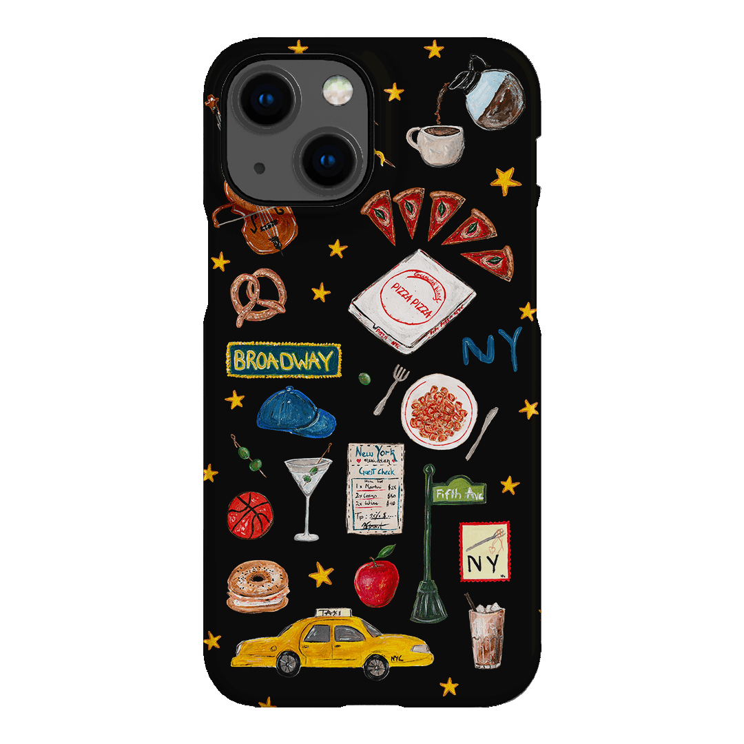 NYC Noir Printed Phone Cases iPhone 13 Mini / Snap by BG. Studio - The Dairy