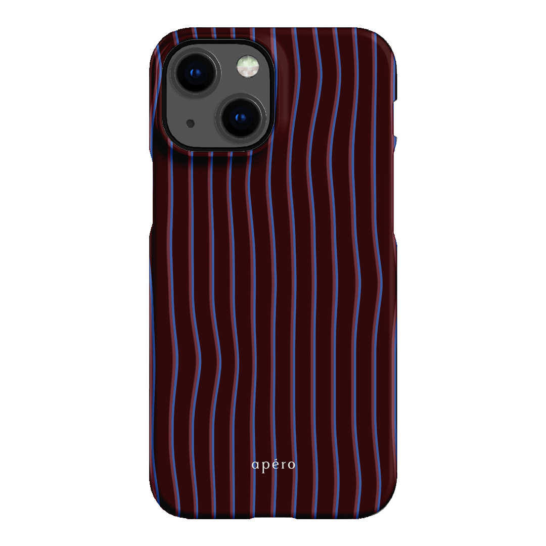 Panama Burgundy Printed Phone Cases iPhone 13 Mini / Snap by Apero - The Dairy