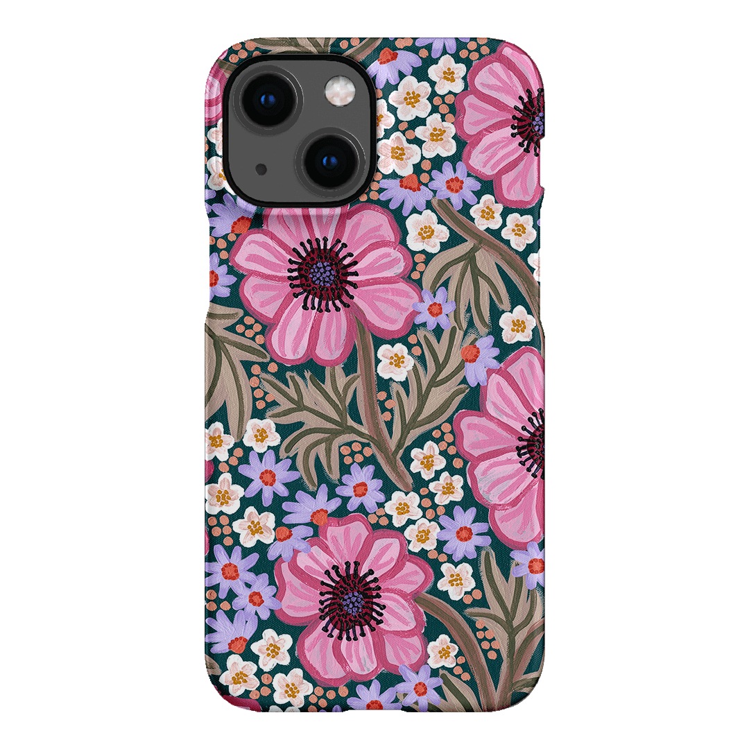 Pretty Poppies Printed Phone Cases iPhone 13 Mini / Snap by Amy Gibbs - The Dairy