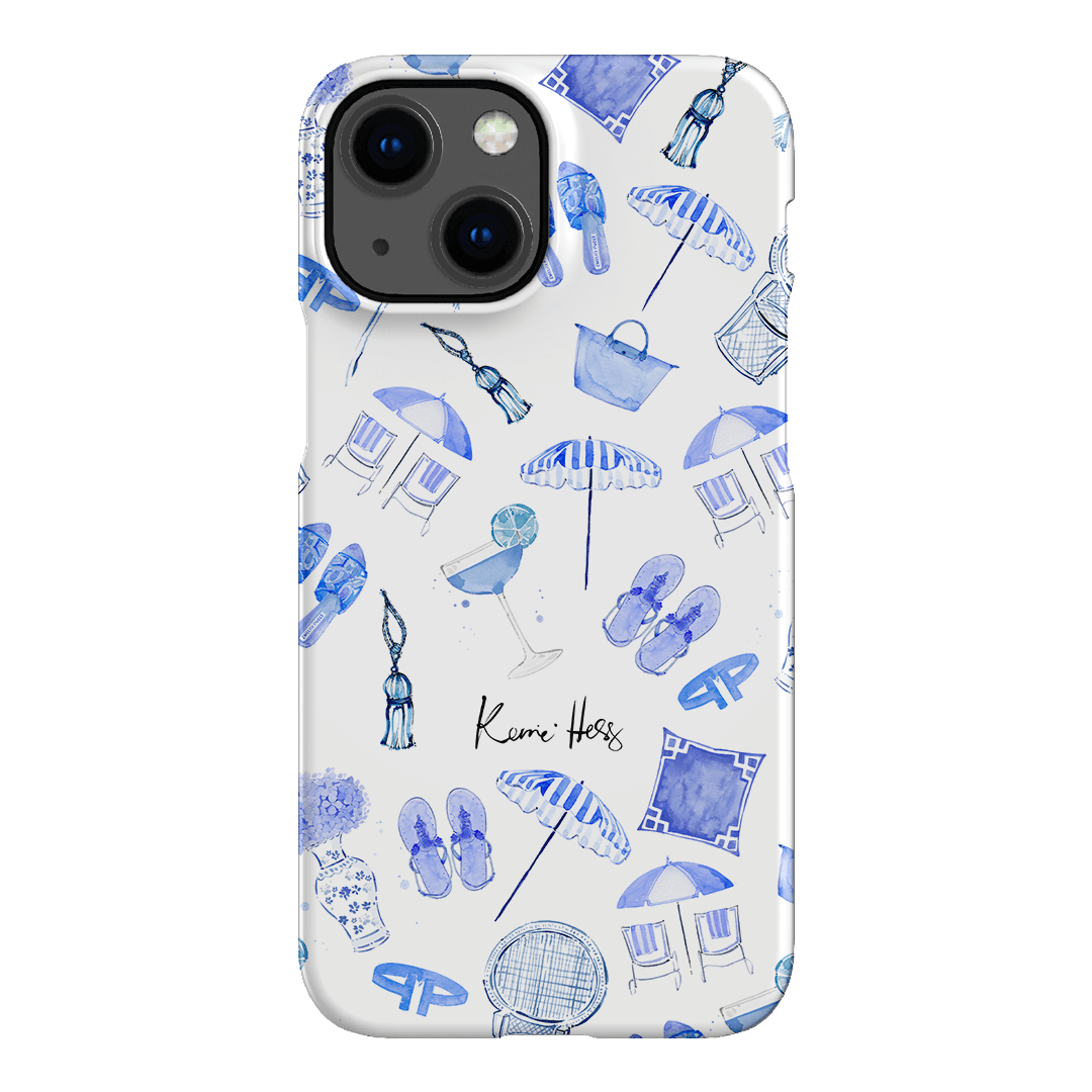Santorini Printed Phone Cases iPhone 13 Mini / Snap by Kerrie Hess - The Dairy