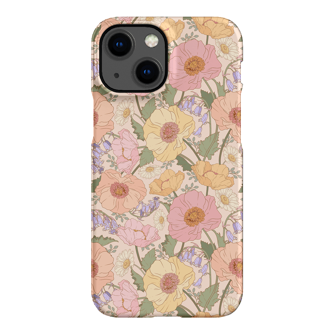 Spring Poppy Printed Phone Cases iPhone 13 Mini / Snap by Kasiags Art - The Dairy