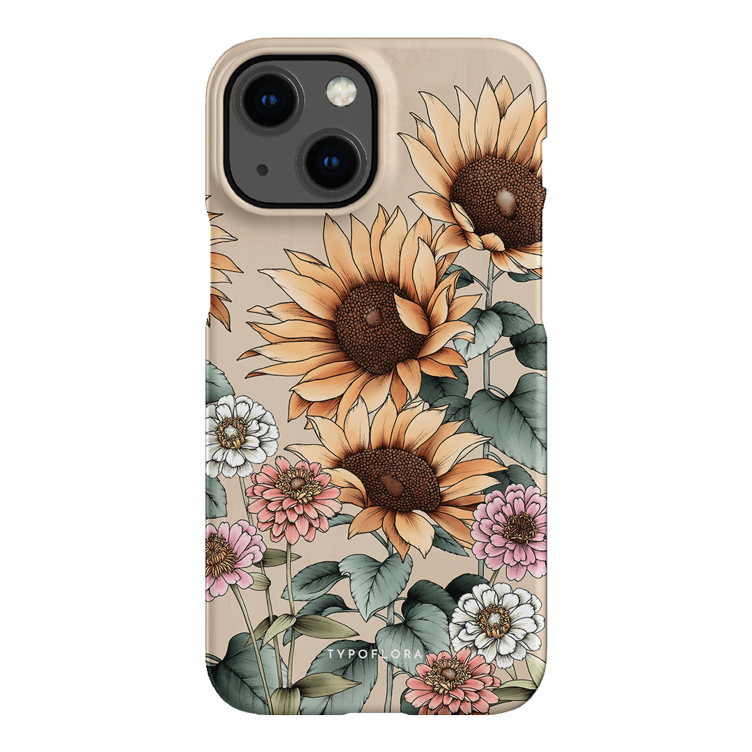 Summer Blooms Printed Phone Cases iPhone 13 Mini / Snap by Typoflora - The Dairy