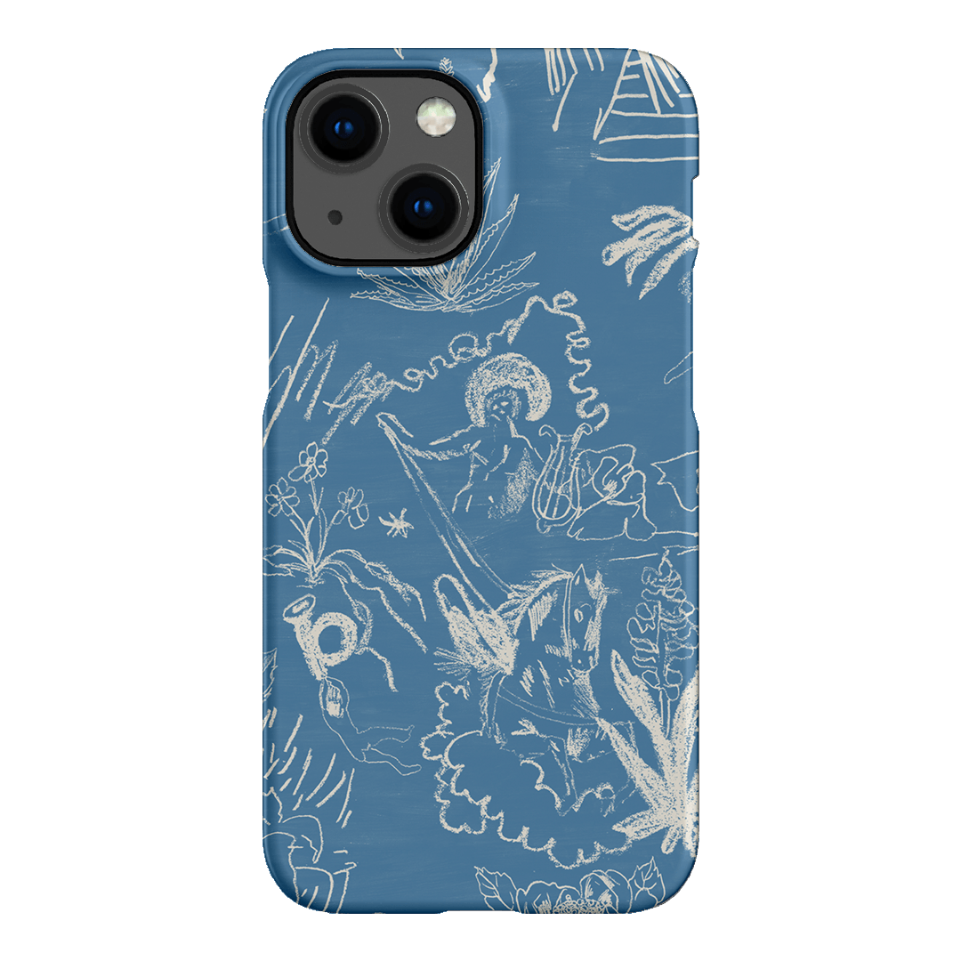 Temple Del Sol Printed Phone Cases iPhone 13 Mini / Snap by Desmond & Dempsey - The Dairy