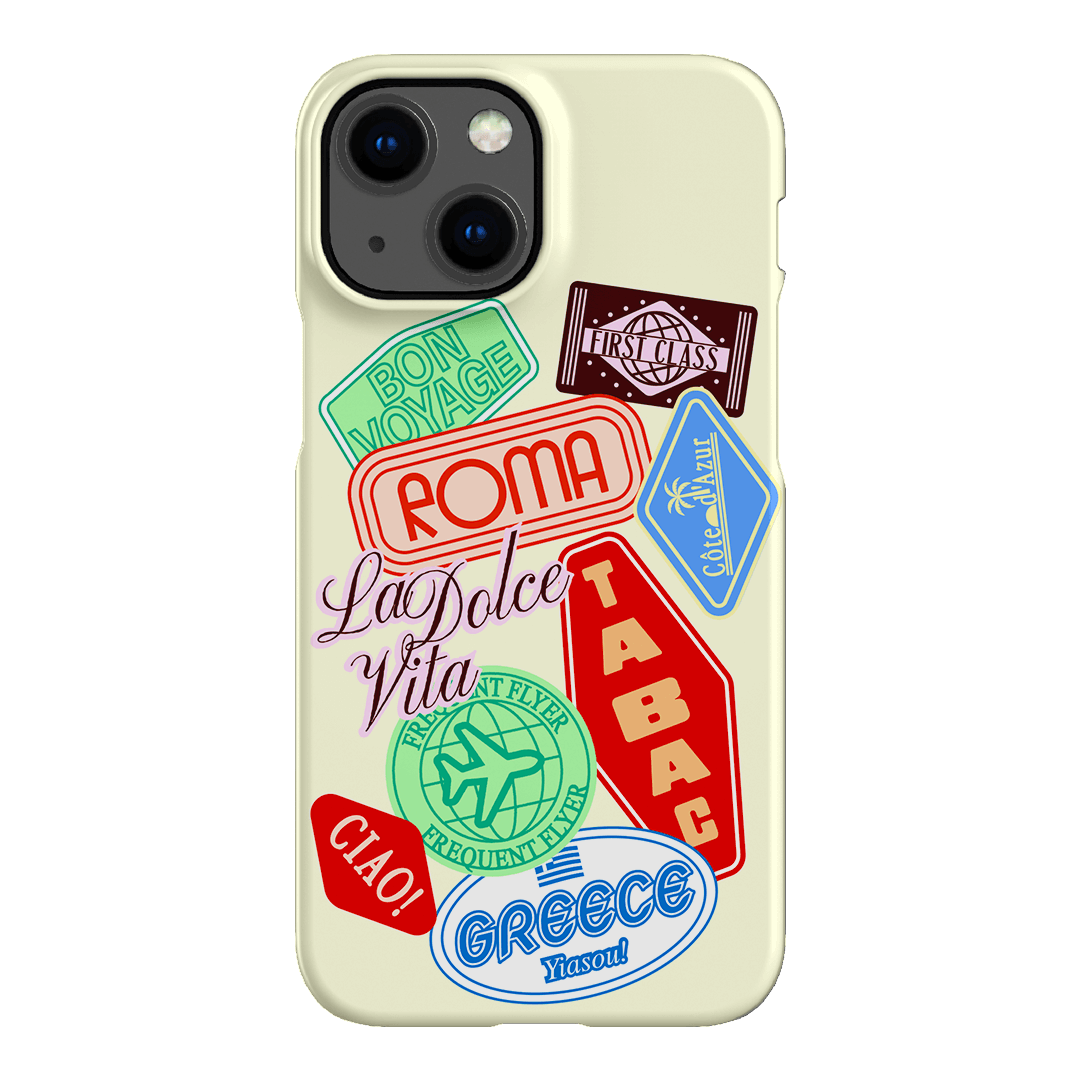 Well Travelled Printed Phone Cases iPhone 13 Mini / Snap by The Dairy - The Dairy