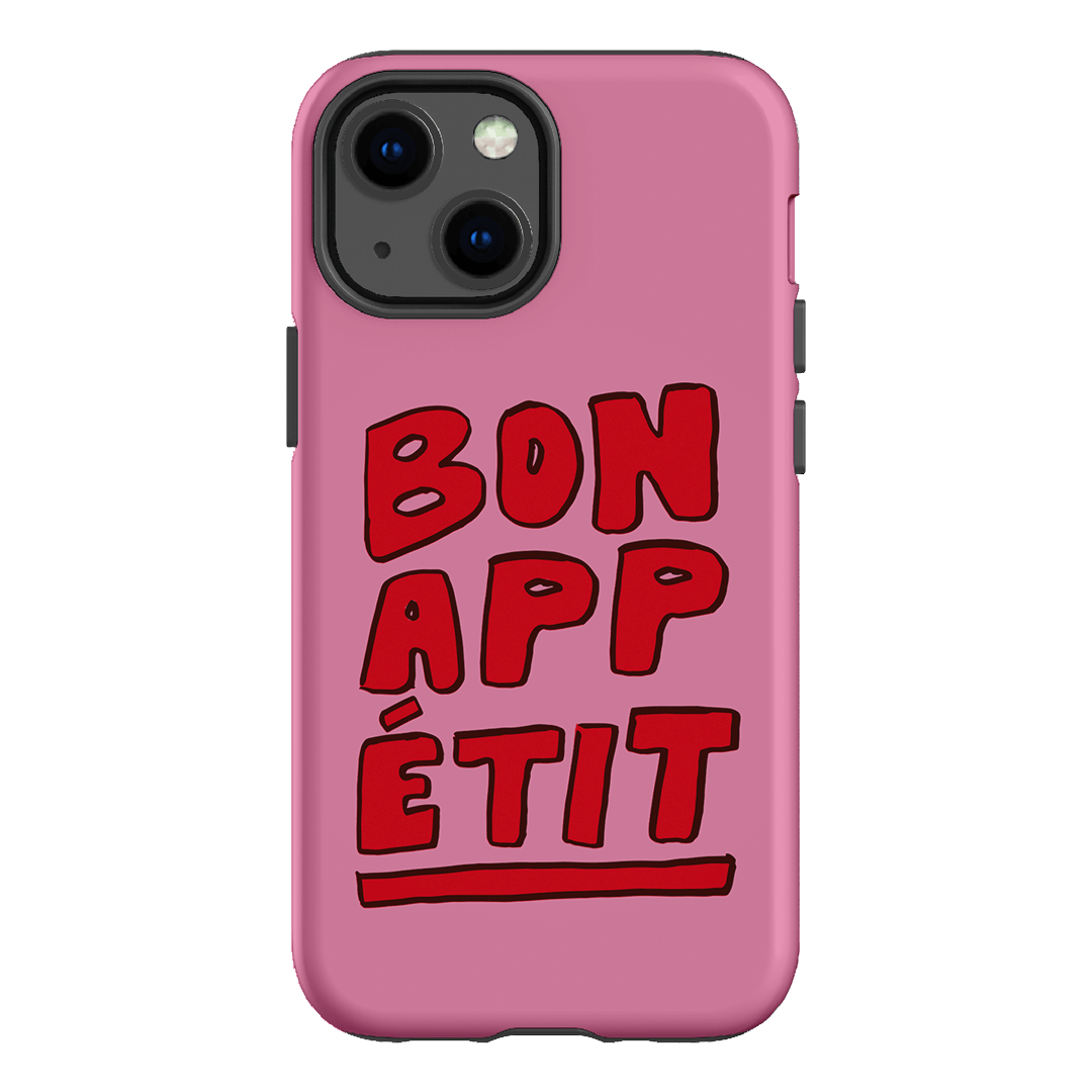 Bon Appetit Red Printed Phone Cases iPhone 13 Mini / Armoured by The Dairy - The Dairy