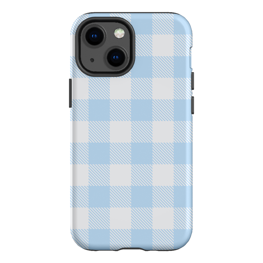 Cloud Plaid Printed Phone Cases iPhone 13 Mini / Armoured by The Dairy - The Dairy