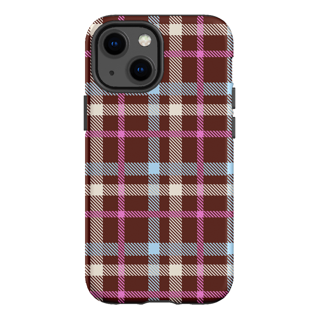Confetti Plaid Printed Phone Cases iPhone 13 Mini / Armoured by The Dairy - The Dairy