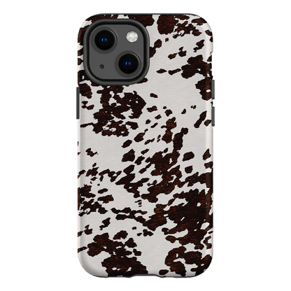 Cowhide Charm Printed Phone Cases iPhone 13 Mini / Armoured by The Dairy - The Dairy