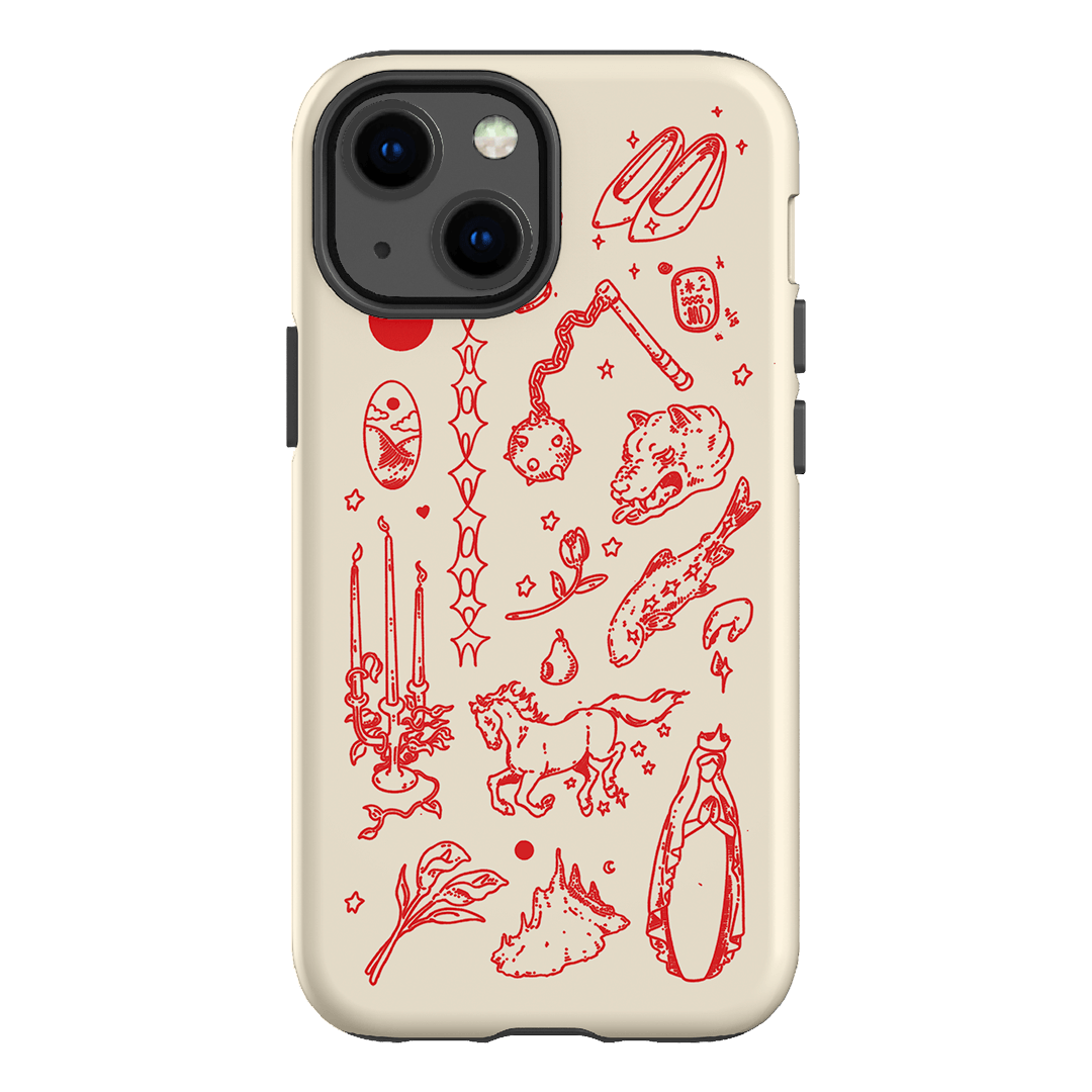 Dreamcore Cream Printed Phone Cases iPhone 13 Mini / Armoured by Easty Beasty - The Dairy