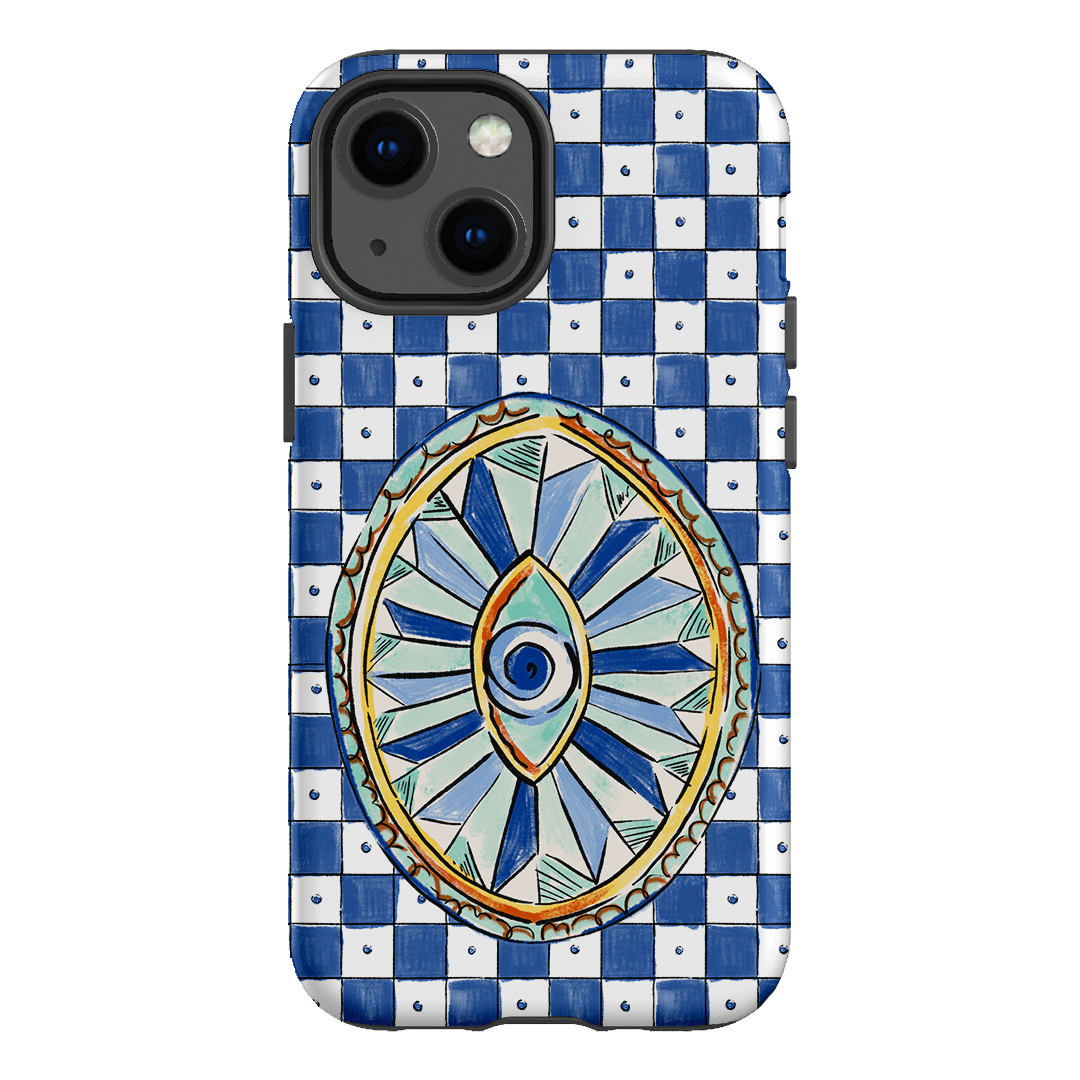 Evil Eye Printed Phone Cases iPhone 13 Mini / Armoured by Fenton & Fenton - The Dairy