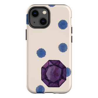 February Amethyst Printed Phone Cases iPhone 13 Mini / Armoured by Joiana - The Dairy