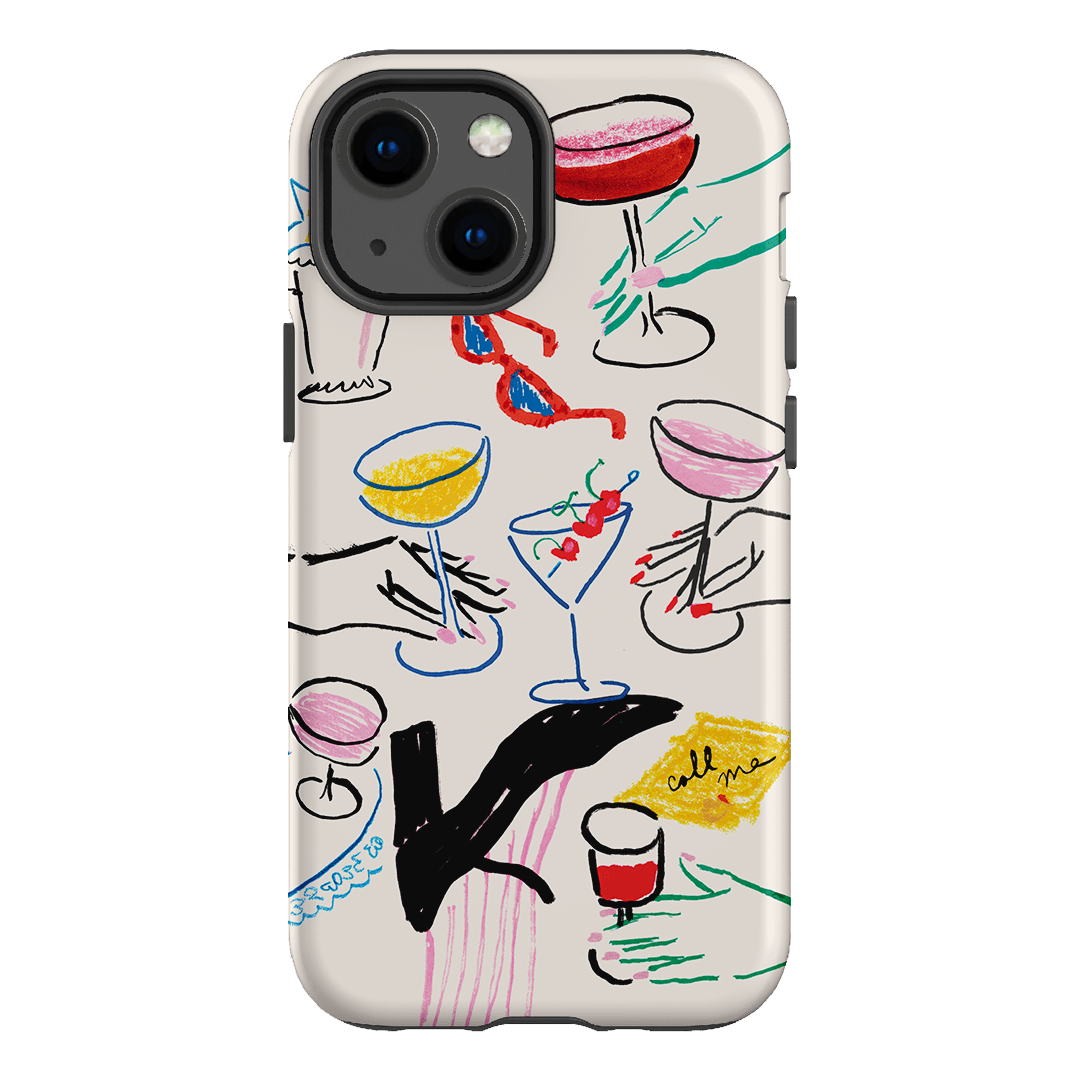 Girls Night Out Printed Phone Cases iPhone 13 Mini / Armoured by Phthalo Ruth - The Dairy