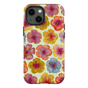 Hibiscus Holiday Sorbet Printed Phone Cases iPhone 13 Mini / Armoured by BG. Studio - The Dairy